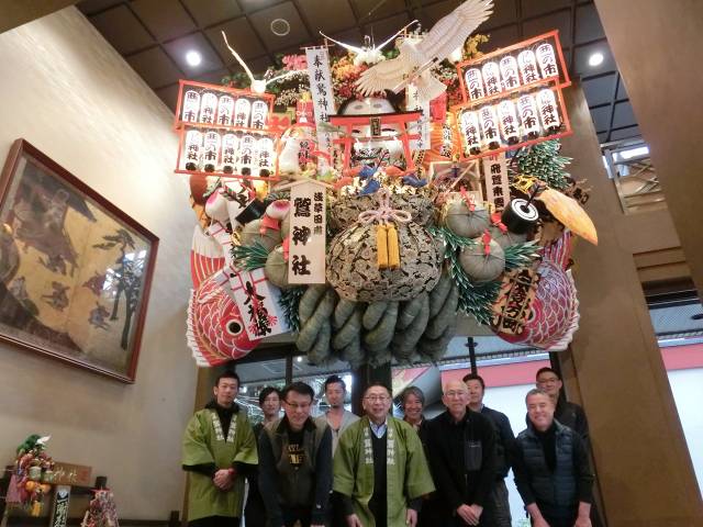 日本一大きい江戸飾り熊手